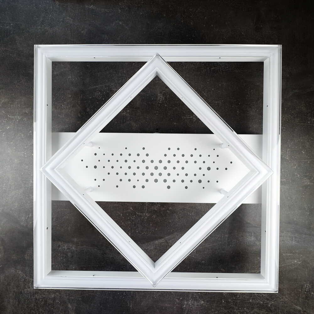 Светильник LED smart KENZO-S с пультом 100Вт 3000-5000K 7100Lm Квадратный Белый 220675